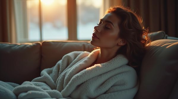 Le peignoir polaire, la pièce qui sauve les soirées d'hiver