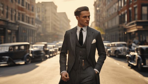 L’élégance de la mode masculine des années 1920 en un clin d’œil